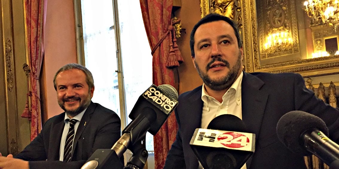 Salvini a Firenze: oggi la presentazione di Ubaldo Bocci
