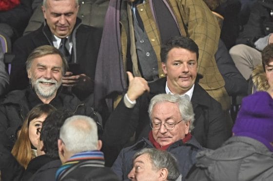 Fiorentina-Inter: Renzi scherza, “Delrio via da Franchi, Viola pareggiano”