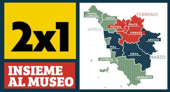 101 musei con biglietti dimezzati in Toscana per due mesi