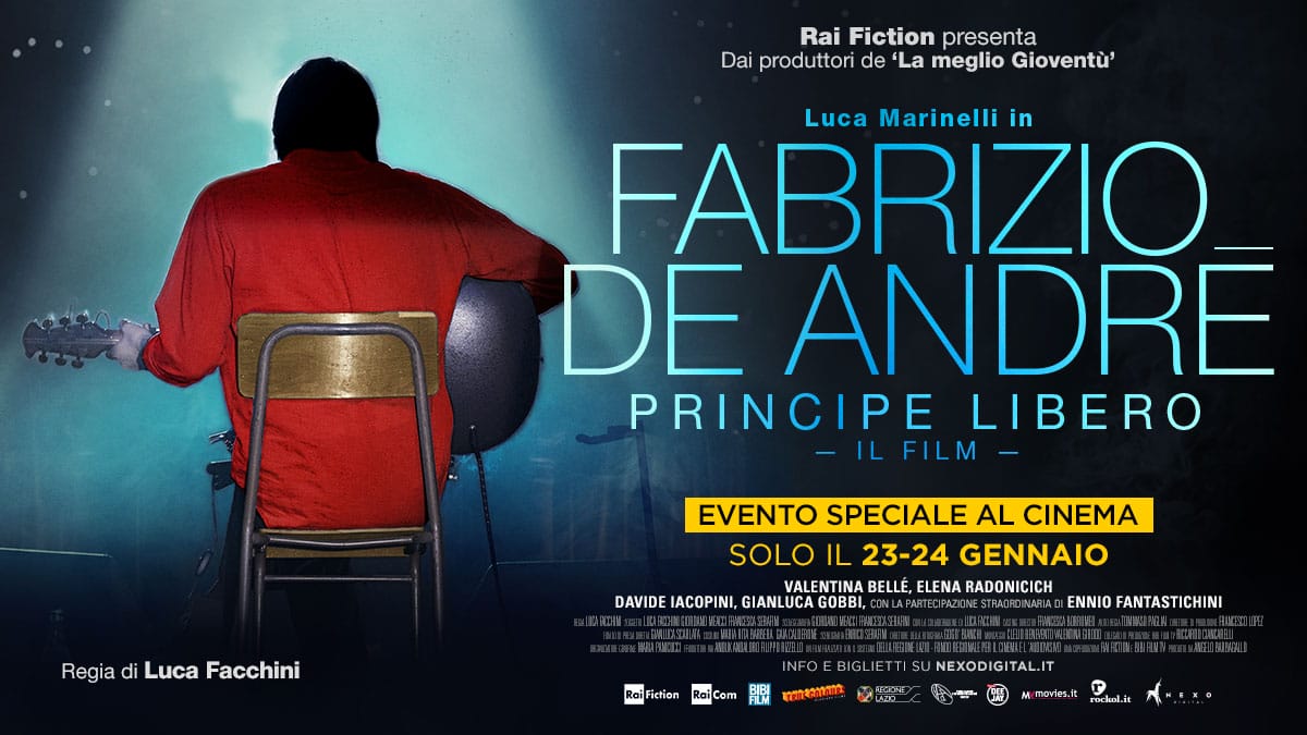 Fabrizio De André: Principe Libero al Cinema Odeon di Firenze
