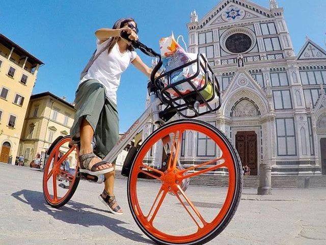Firenze, con bike sharing risparmiate 500 tonnellate Co2