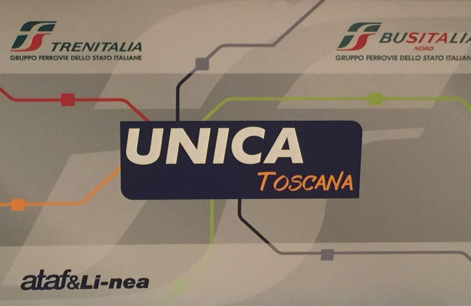 UNICA TOSCANA: da Pasqua in funzione la card di Busitalia, Trenitalia, Ataf&Linea