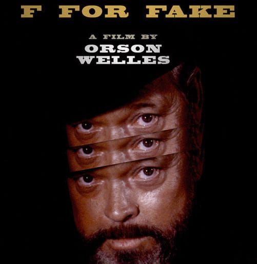 45 anni da F for Fake di Orson Welles