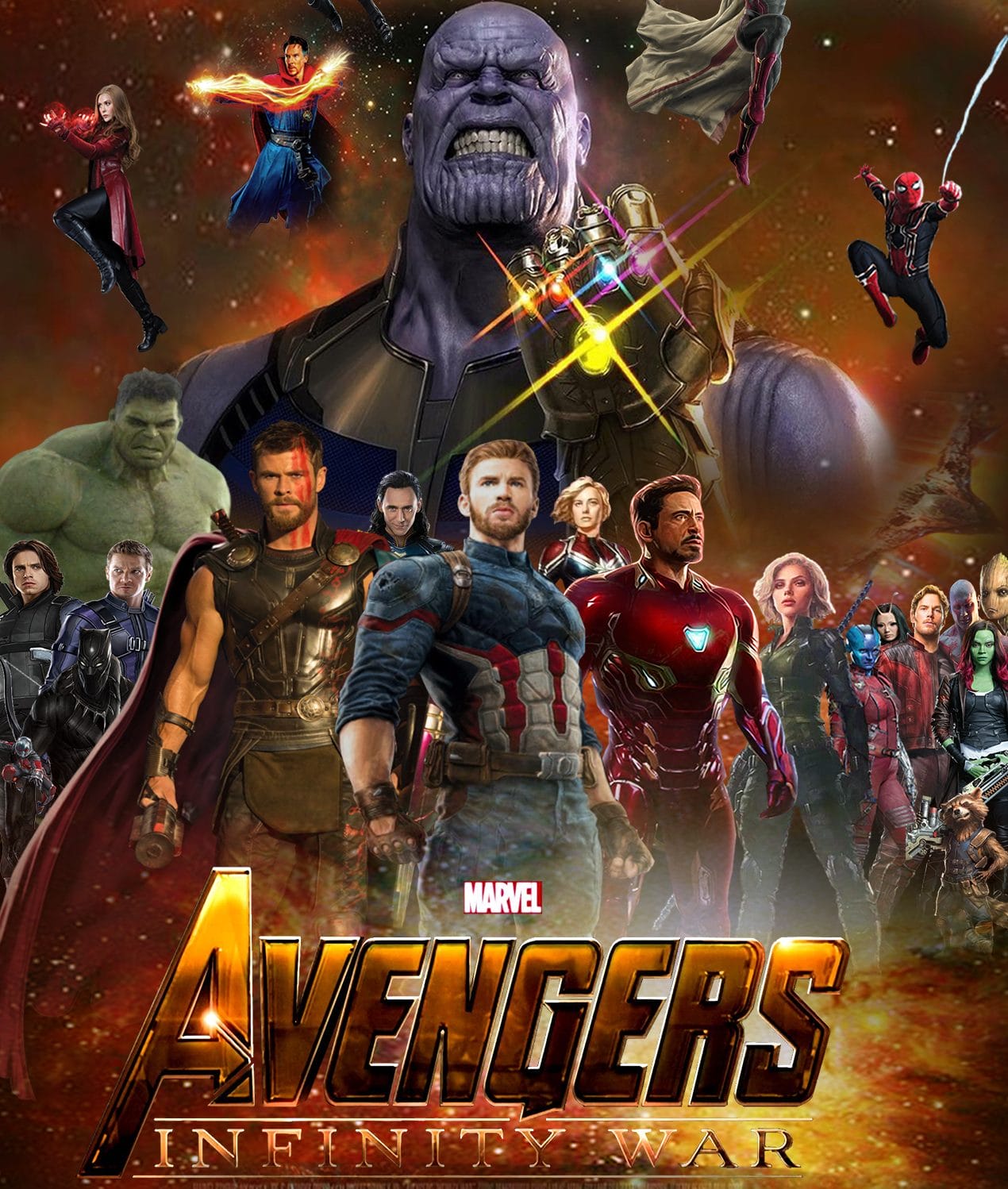 Mercoledì 25 Aprile ore 11.30 di mattina la prima di Avengers: Infinity Wars