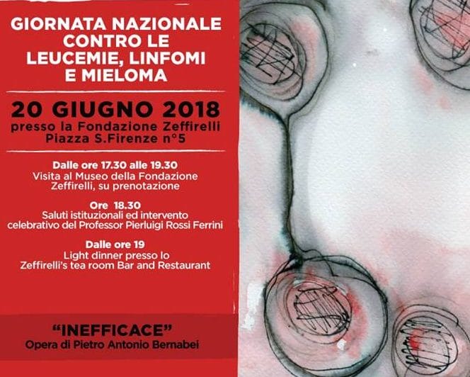 Fondazione Zeffirelli ospita Giornata contro leucemie: Ail Firenze sceglie opera Bernabei per rappresentare il momento 