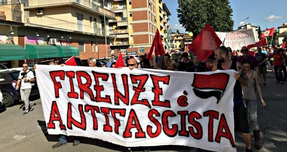 Isolotto: antifascisti in piazza contro Fratelli d’Italia