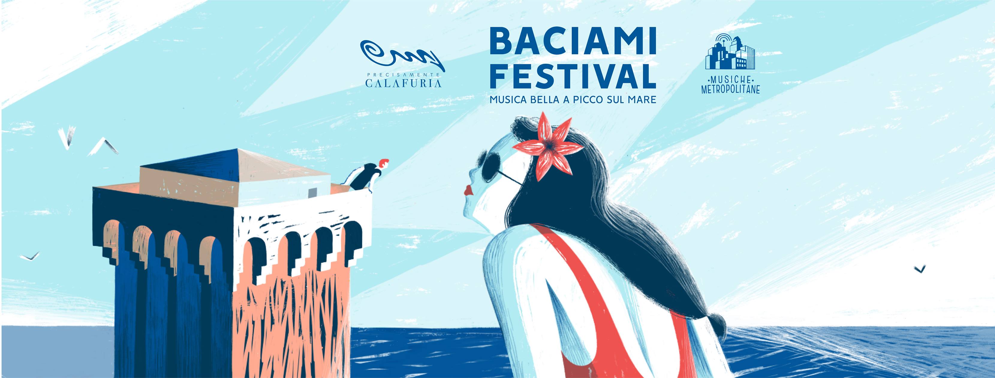 Il Baciami Festival, dal 23 giugno la rassegna estiva di musica italiana, sulla terrazza del locale “Precisamente Calafuria”