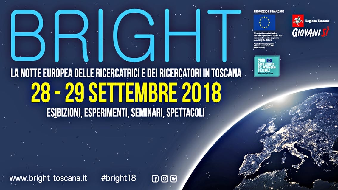 ‘Bright 2018’, l’appuntamento con la ricerca in Toscana