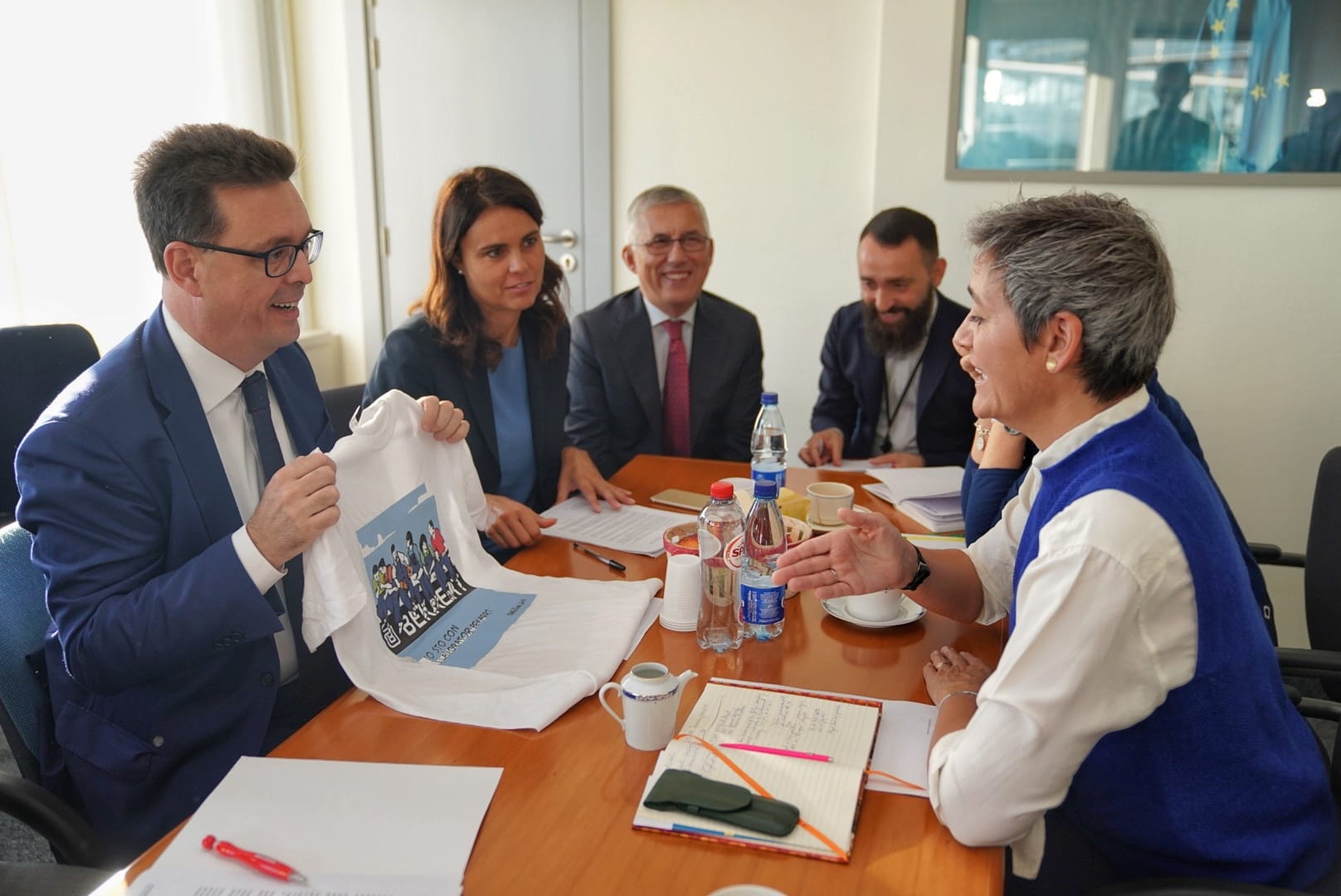 Bekaert: eurodeputati Danti, Bonafè e Paolucci incontrano Commissaria Vestager