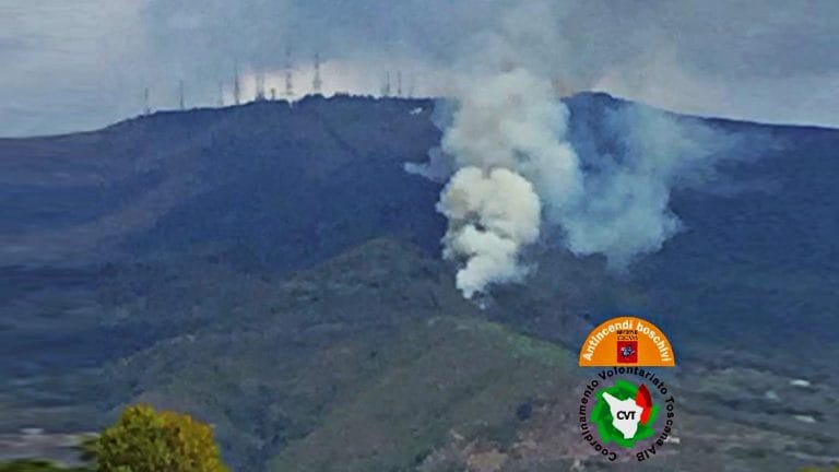 Incendio Calci: oltre 220 mila euro raccolti per il Monte Serra