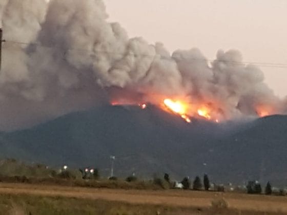 Incendio Monte Serra:  ancora 430 sfollati tra Calci e Vicopisano 