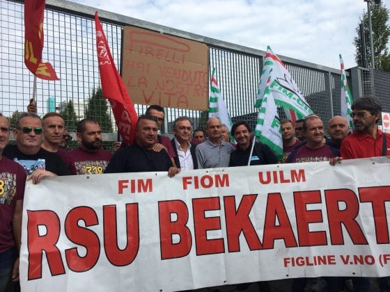 Bekaert: Regione Toscana, soldi a chi riassume i 110 licenziati