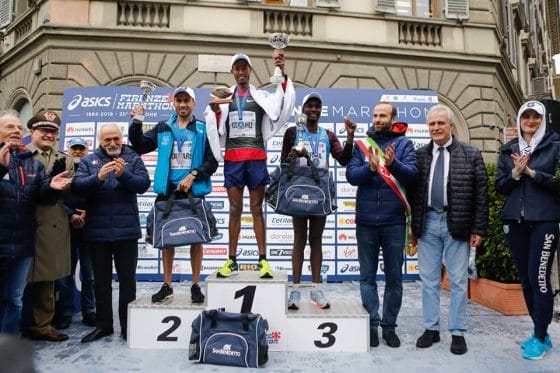 Firenze marathon, vince Bahrein Gelelchu. Omaggio ad Astori