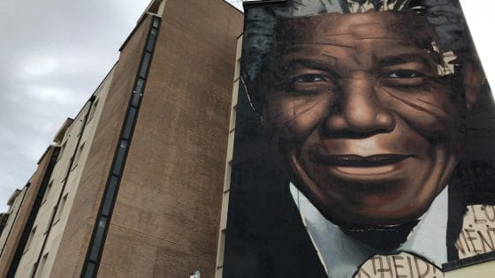 Inaugurazione Murales dedicato a Nelson Mandela
