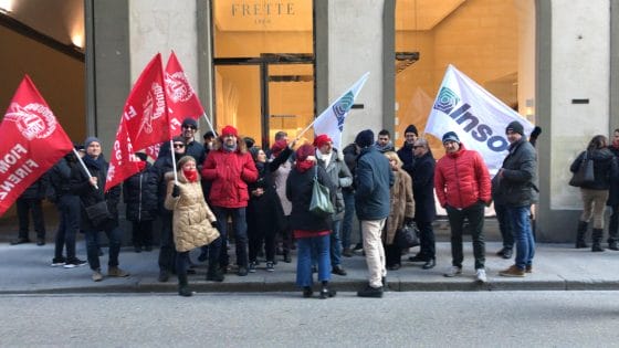 Inso: sciopero e presidio lavoratori sotto sede Consiglio Toscana