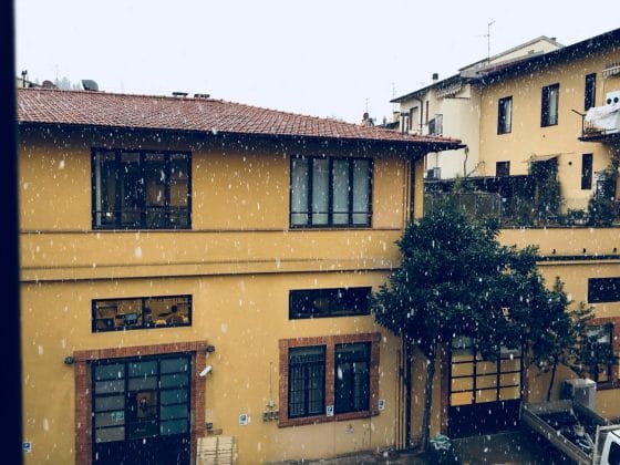 Maltempo: nevica a Firenze e nell’aretino