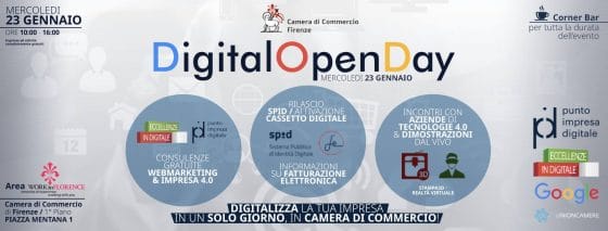 Digital Open Day: l’evento della Camera di Commercio di Firenze