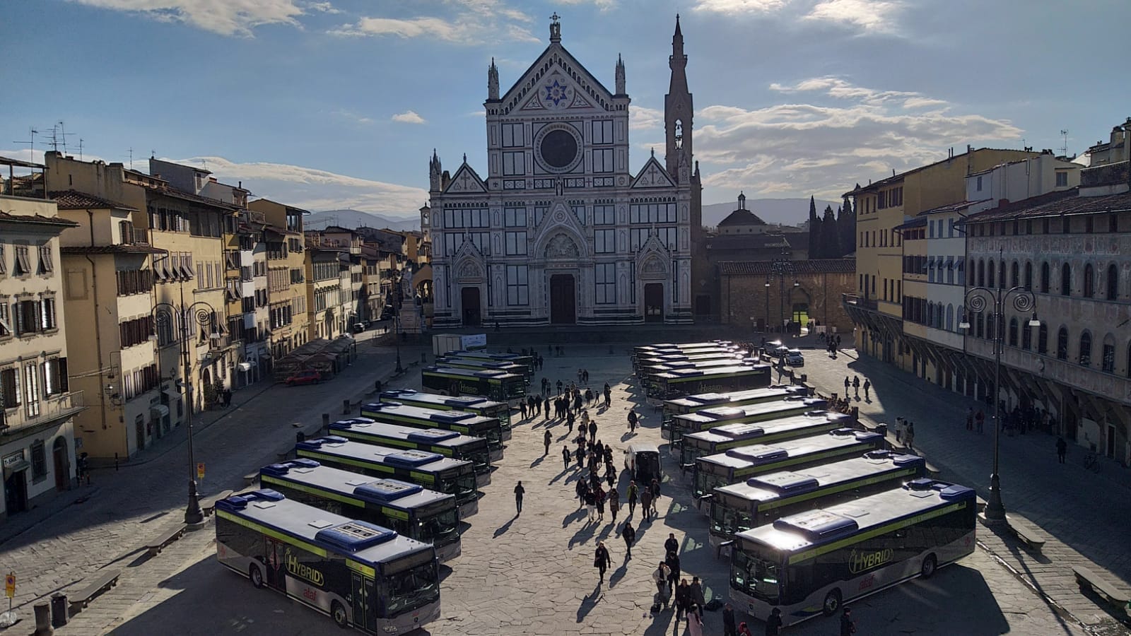 Nuova flotta di bus ibridi per Firenze