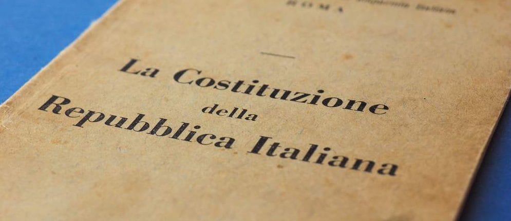costituzione italiana toscana