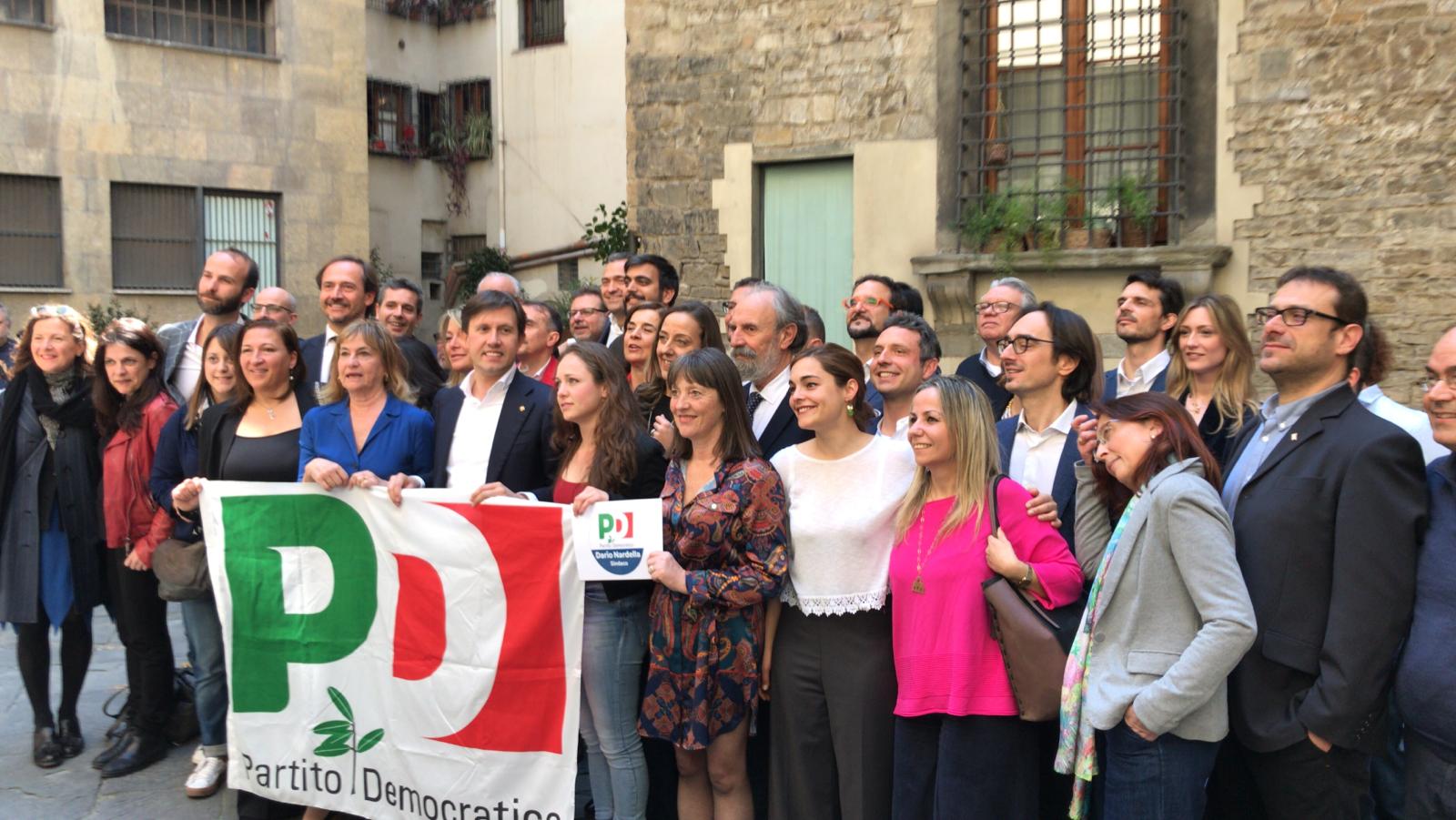 Firenze, Nardella presenta i candidati Pd