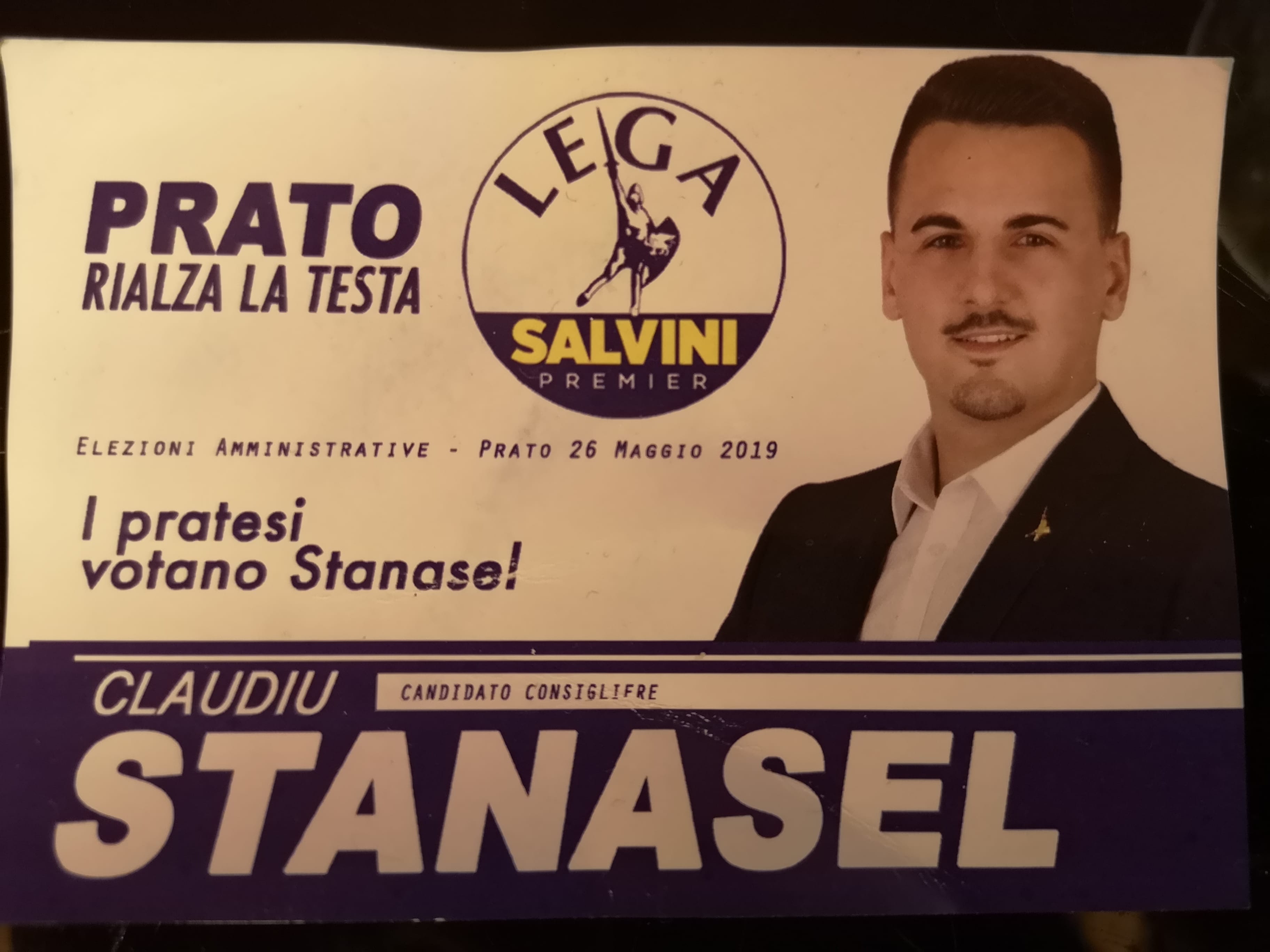 Prato, cittadino rumeno si candida con la Lega: “giusto dire prima gli italiani”