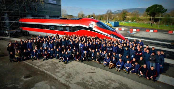 Pistoia: sciopero e presidio dei lavoratori Hitachi Rail Italy