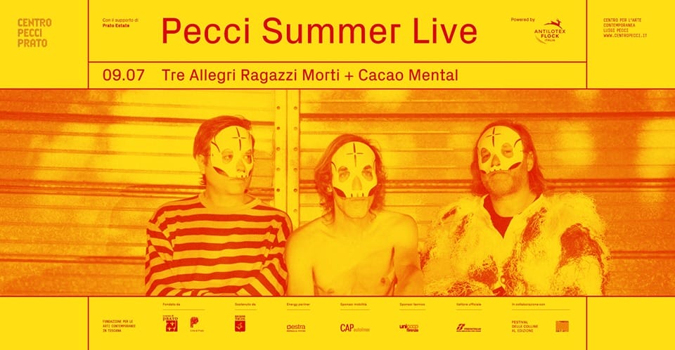 Pecci Summer Live – Tre allegri ragazzi morti – Intervista a Davide Toffolo