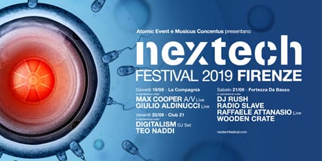 Svelato il programma completo della XIII edizione di Nextech festival