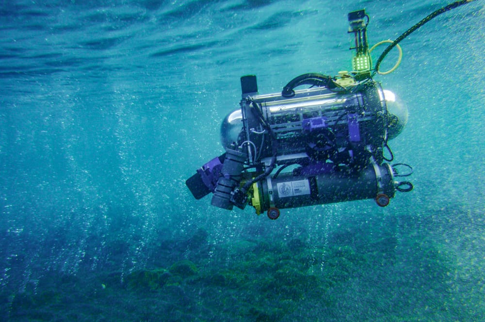 Unifi: un robot per cercare anidride carbonica nel mare di Vulcano