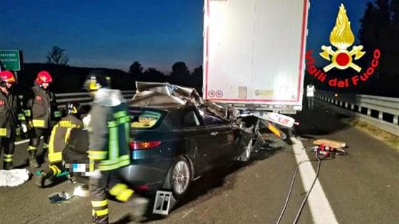 Incidente mortale sulla A1 direzione Firenze
