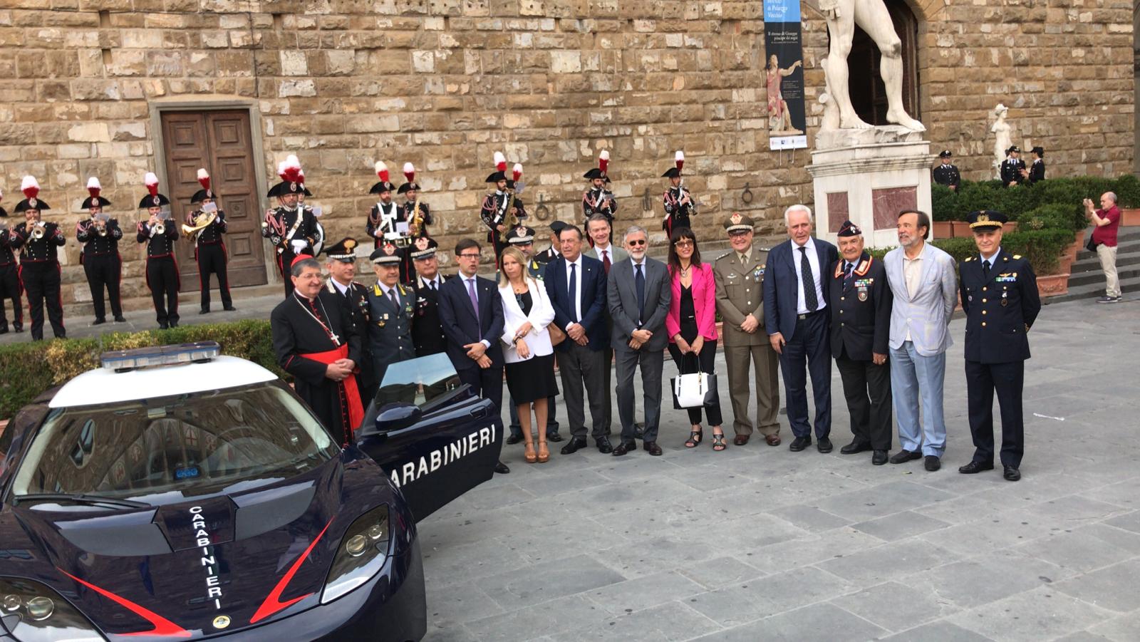 160 anni di Carabinieri a Firenze, la cerimonia a Palazzo Vecchio