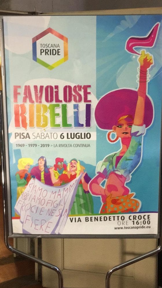 Pisa: sabato 6 l’edizione 2019 del Toscana Pride