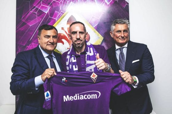 Calcio, Fiorentina; Ribery è arrivato in città: “Mi manda Toni”