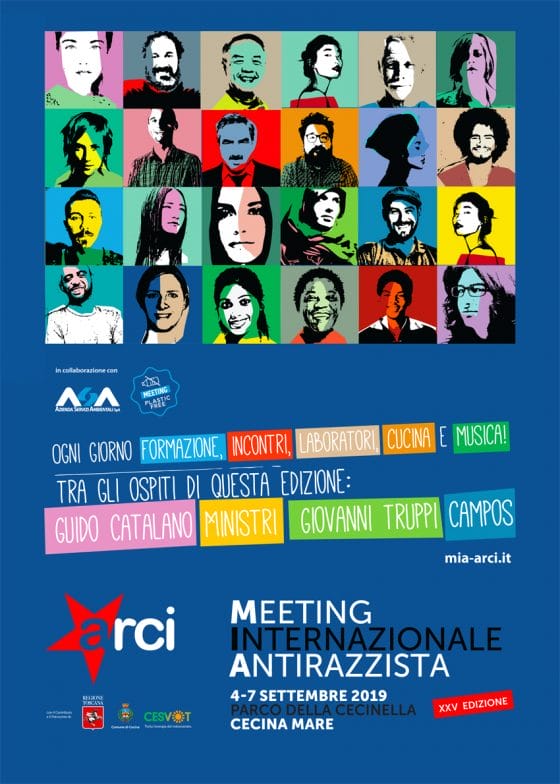 Dal 4 al 7 settembre a Cecina mare torna il MIA-Meeting Internazionale Antirazzista