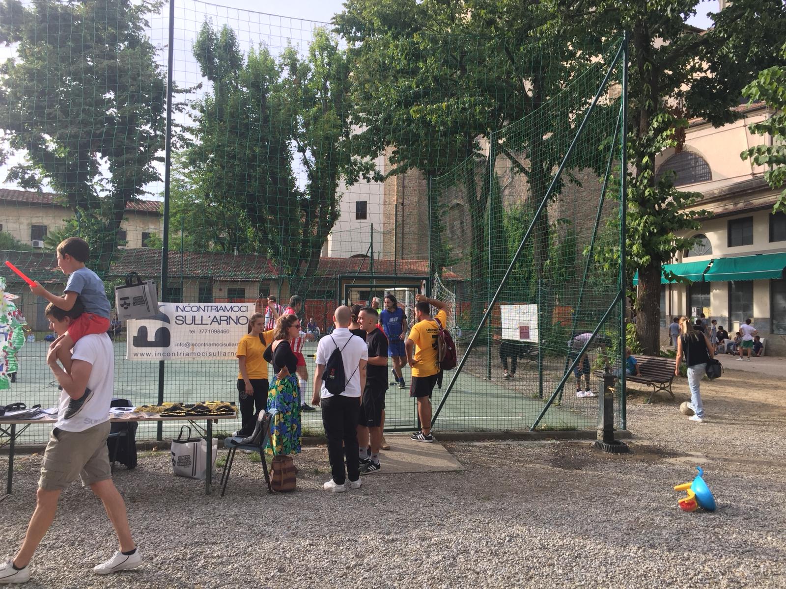 Calcio integrato in Oltrarno, con Leboswki al Giardino Nidiaci