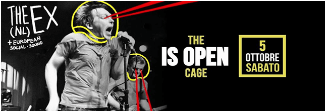 The Cage a Livorno. Grande giornata di apertura sabato 5 ottobre!