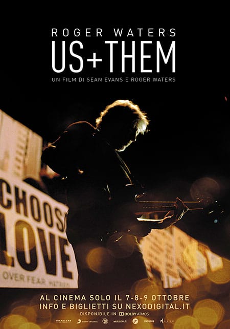 Roger Waters. Us + Them al cinema 7, 8 e 9 ottobre