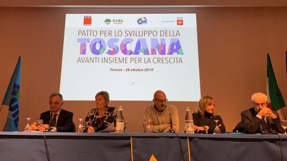 Cgil Cisl Uil Toscana, politica acceleri su patto sviluppo