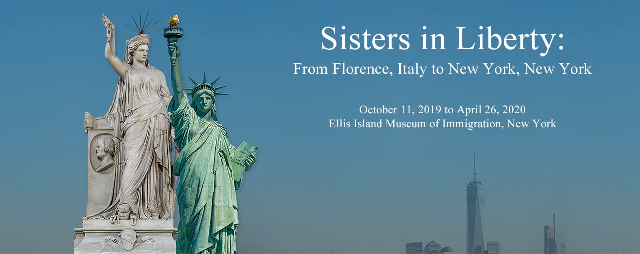 ‘Sisters in Liberty’: La Statua della Libertà incontra la sua ‘gemella’ Fiorentina