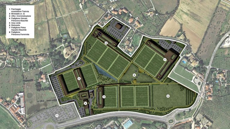 Il nuovo Centro Sportivo di ACF Fiorentina a Bagno a Ripoli