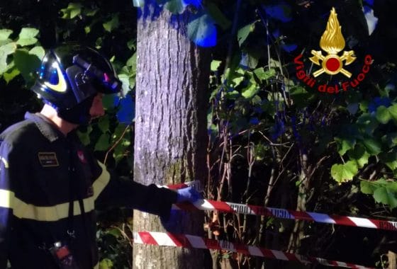 13enne cade in scarpata, soccorso dai vigili del fuoco a Montecatini