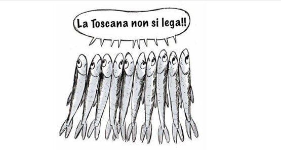 Salvini a cena e le ‘sardine’ in piazza il 30 novembre a Firenze