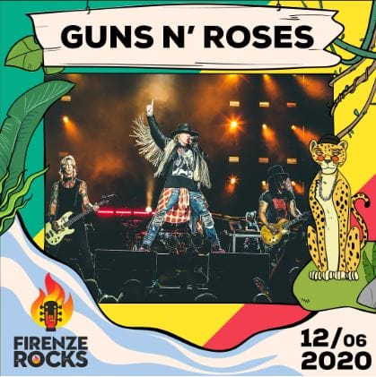Guns N’ Roses a Firenze Rocks 2020