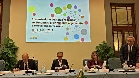 Rapporto Criminalità in Toscana: crescita gruppi criminalità organizzata