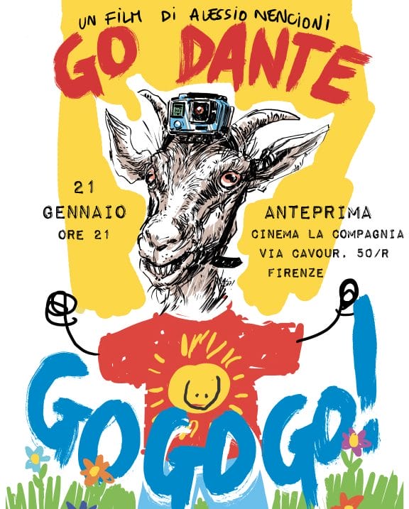 L’anteprima del film “Go Dante go go go” alla Compagnia di Firenze