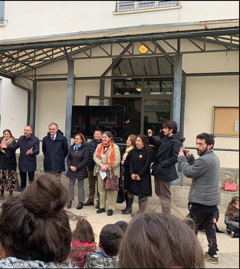 Coronavirus: Presidente Rossi in visita alla Scuola ‘Verga’ di San Donnino