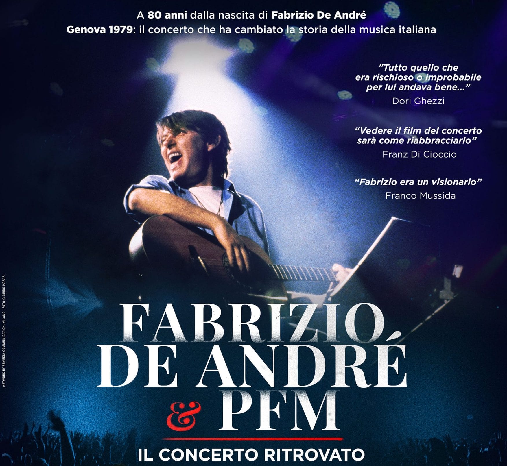 Fabrizio De André + Pfm: il concerto ritrovato