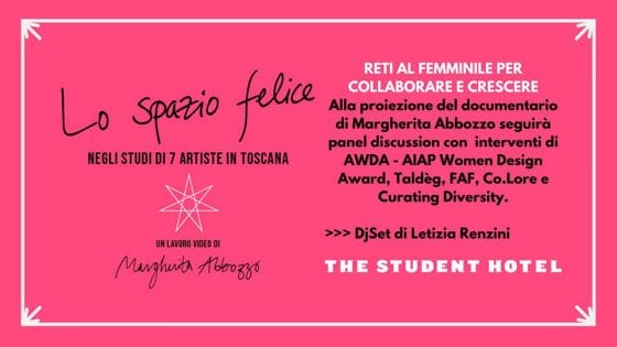 Presentazione “Lo Spazio Felice”, studi di sette artiste in Toscana
