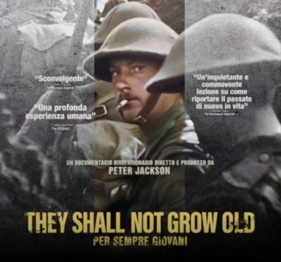 They shall not grow old di Peter Jackson arriva al cinema Odeon