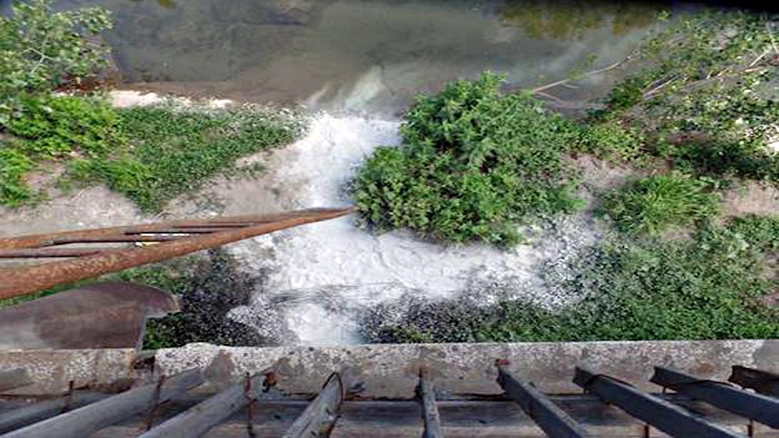 Sversamento olio combustibile nel fiume Bisenzio